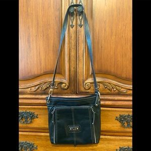 Cross over black Tignananello bag